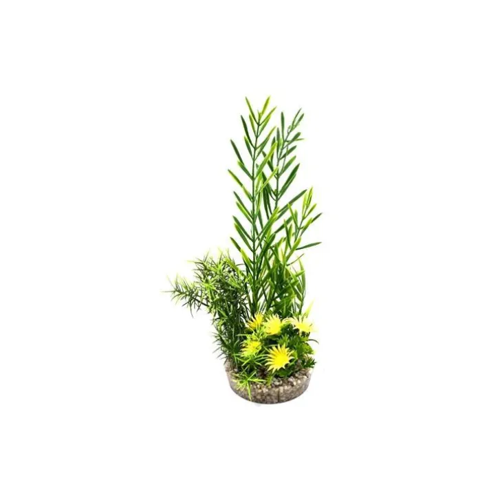 Jardin assorti vert en plastique 25 cm