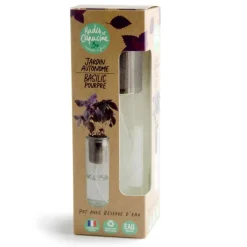 Jardin autonome Basilic pourpre bio Radis et Capucine