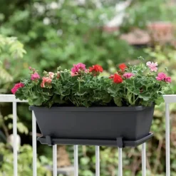 Jardinière 50cm Barcelona Elho anthracite