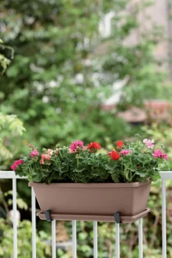 Jardinière 50cm Barcelona Elho taupe