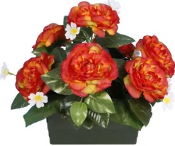 Jardinière de Camélia artificiel Riviera