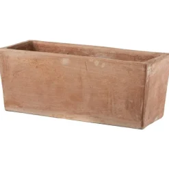 Jardinière Moderne en terre claire 24 L 60x20x20 cm