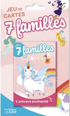 Jeu de 7 familles "L’univers enchanté" aux Éditions Lito