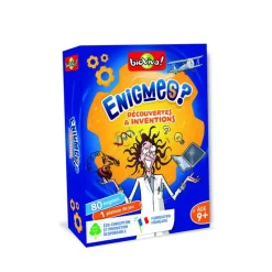 Jeu de cartes Énigmes - Découvertes et inventions Bioviva Éditions