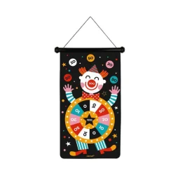 Jeu de fléchettes magnétiques thème cirque Janod