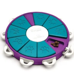 Jeu d'intelligence pour chien coloris multicolore Nina Ottosson Twister niveau 3 - Ø 30,5 cm