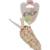 Jouet carotte en feuille de maïs pour le rongeur coloris beige Ehop Zolux – 12,5 cm de hauteur