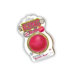Jouet Chien Kong 6cm ball Medium rouge