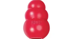 Jouet Chien Kong 15cm classic giant rouge