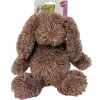 Jouet chien lapins calins marron spot 32cm