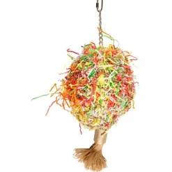 Jouet papyr perroquet bouquet coloris multicolore - 53 cm