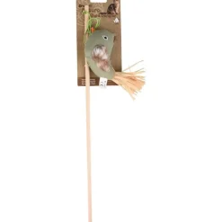 Jouet pour chat Canne à pêche avec oiseaux Flamingo Natura Delight - 45 cm