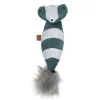 Jouet pour chat de grande taille coloris bleu raton laveur cuddle Europet - 40 x 11 x 10 cm