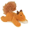 Jouet pour chat en peluche coloris orange écureuil avec catnip Trixie - 9 cm