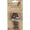 Jouet pour chat marron Flamingo Natura Delight Catnip Poisson - 9 cm