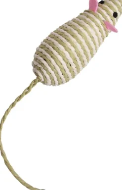 Jouet pour chat rat coloris vert Bobby