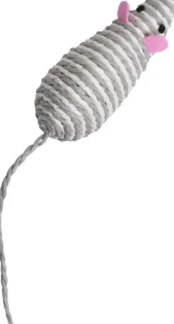 Jouet pour chat rat coloris gris Bobby