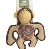 Jouet pour chien coloris marron peluche gorille Duvoplus Canvas - 29 x 24 x 9 cm