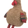 Jouet pour chien en peluche coloris multicolore peluche coq avec son original Trixie - 60 cm