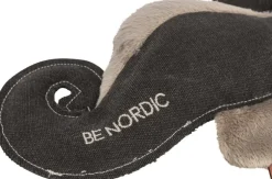 Jouet pour chien en tissu peluche coloris marron et beige hippocampe Ida Trixie Be Nordic - 32 cm