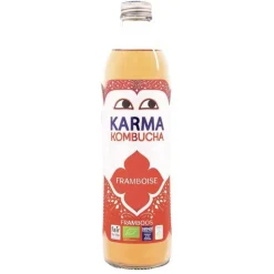 Karma Kombucha à la framboise en bouteille de verre Karma - 500 ml