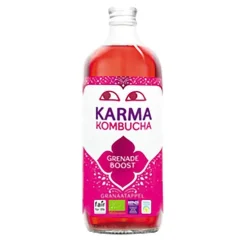 Karma Kombucha à la grenade en bouteille de verre Karma - 1 L