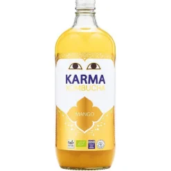 Karma Kombucha à la mangue en bouteille de verre Karma - 1 L