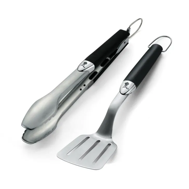 Kit 2 accessoires en acier inoxydable Weber Original petit