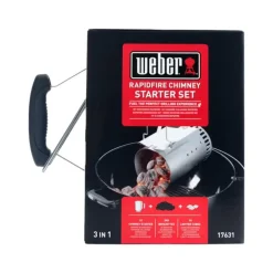 Kit cheminée d'allumage Weber RapidFire pour barbecue au charbon