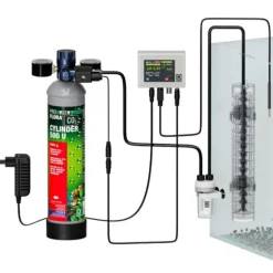 Kit CO2 professionnel, contrôleur CO2/pH, JBL ProFlora Set U