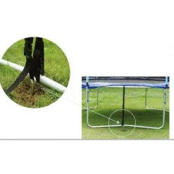 Kit de scellements 3 piquets pour trampolines Trigano