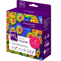 Kit de test phosphate PO4, spécifique aquarium, AQUAFOREST