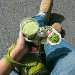 Kit DIY Crochet Porte-clés Matcha Club La Petite Épicerie