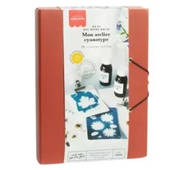 Kit DIY Mon atelier cyanotype La Petite Épicerie - 21 x 3 x 18 cm