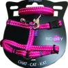 Kit harnais + laisse pour chat Safe fuchsia