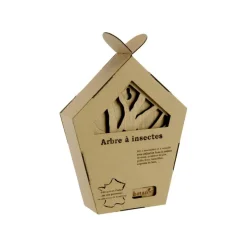 Kit hôtel à insectes en bois botanic® (à assembler et remplir)