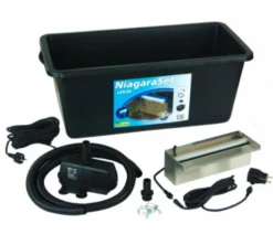Kit lame d'eau éclairée LED, UBBINK Niagara Set - 30x12,5cm, livraison incluse