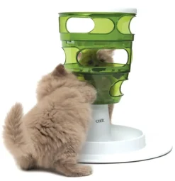 Labyrinthe à nourriture pour chat blanc/vert Cat-it Senses 2.0