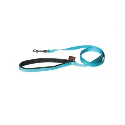 Laisse chien nylon 16 mm / 120 cm bleu