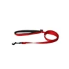 Laisse chien nylon 25 mm / 120 cm rouge