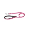 Laisse chien nylon 16mm / 120cm rose