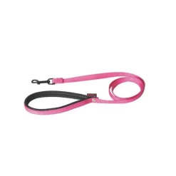 Laisse chien nylon 16mm / 120cm rose