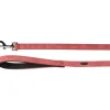 Laisse Delu rose 100x2 cm