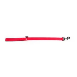 Laisse double rouge 25/60 cm