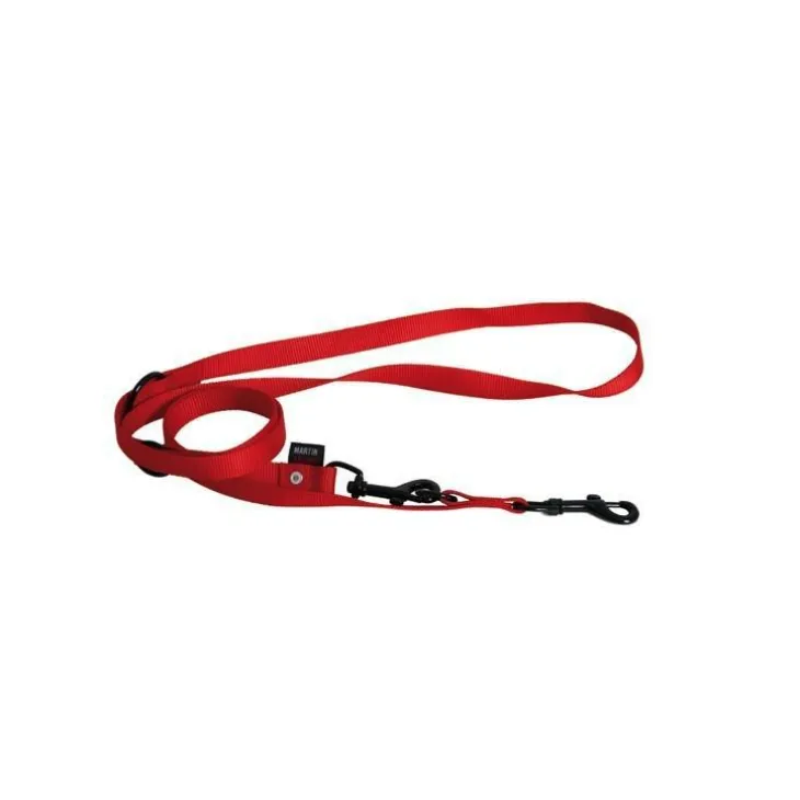 Laisse dressage 3pt rouge