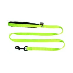 Laisse en nylon vert citron pour chien - 1,6x120 cm