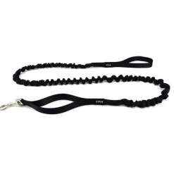 Laisse Élastique Ludus Bike Extension totale 2,7 m Noir