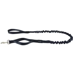 Laisse Élastique Ludus Cross Extension totale 2 m Noir