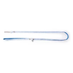 Laisse Pois pour chien coloris bleu - S
