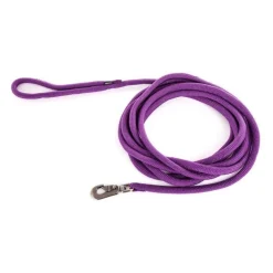 Laisse pour chien ronde mauve Martin Sellier - 500 cm